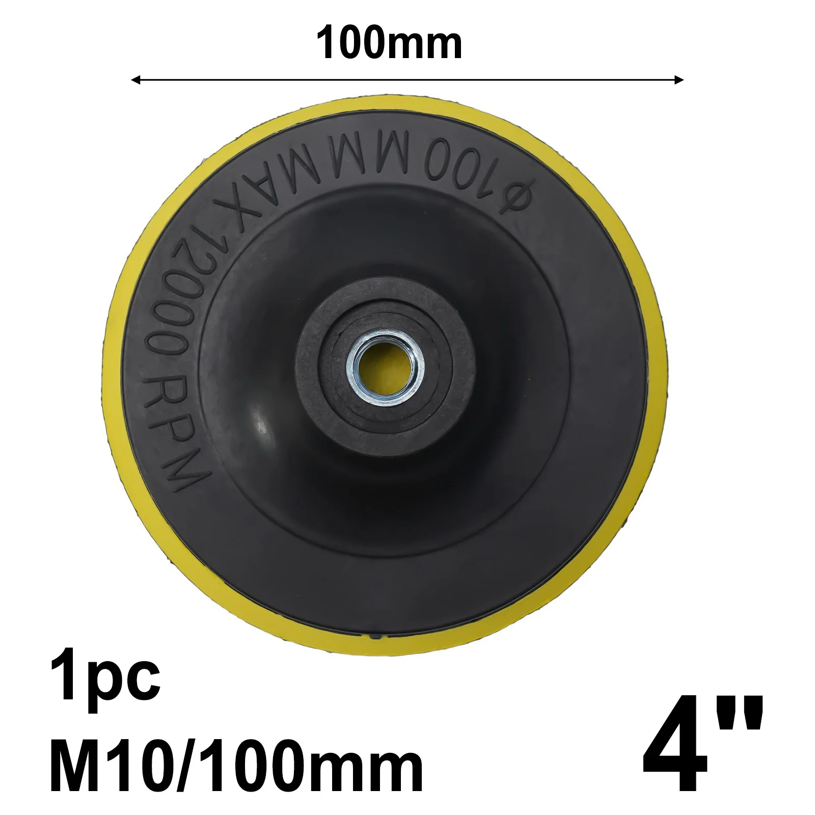 Car Polishing Pad 3/4/5/6/7in Polishing Disc Flocking Sanding Disc Self Adhesive Drill Rod For Electric Polisher Tool
