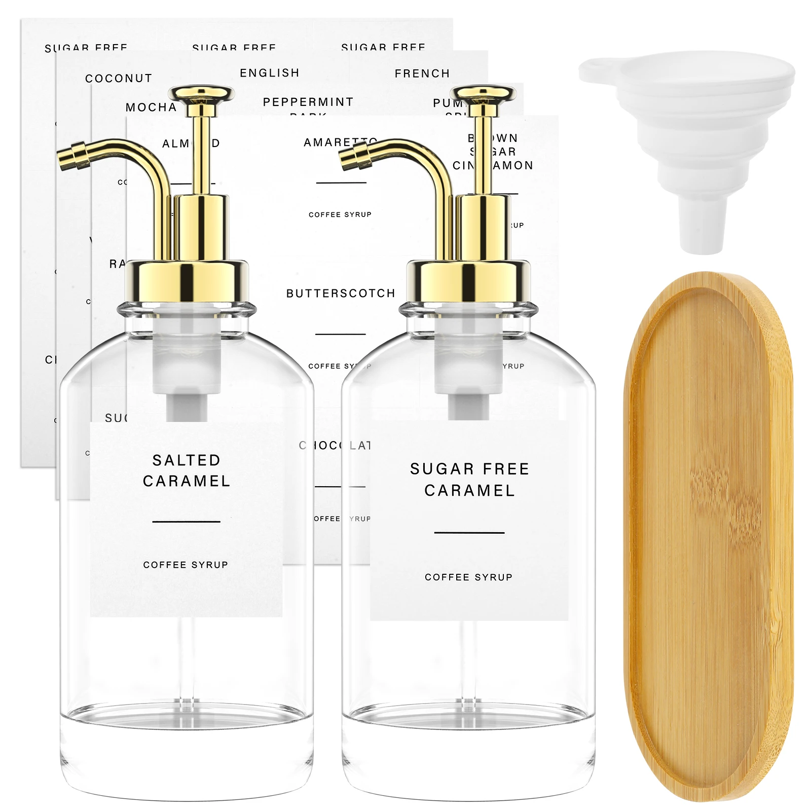 Acheter Pompe à sirop de café longue durée, bouteille