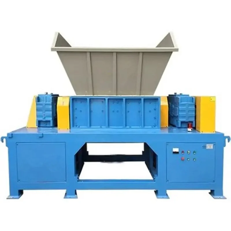 HeavyDutyIndustrialDoubleshaftshredderScrapCarTireShredder