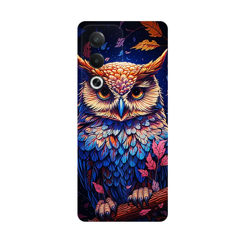 Animal Soft TPU Silicone Protective Case for OPPO A80 5G - Durable Phone Back Cover