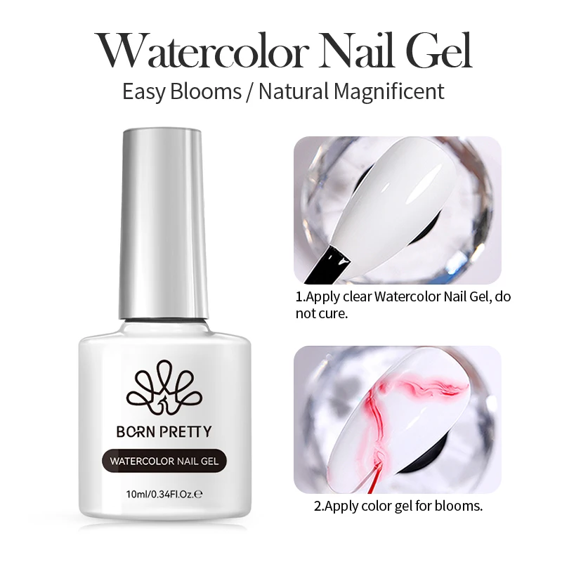 Watercolor Nail Gel