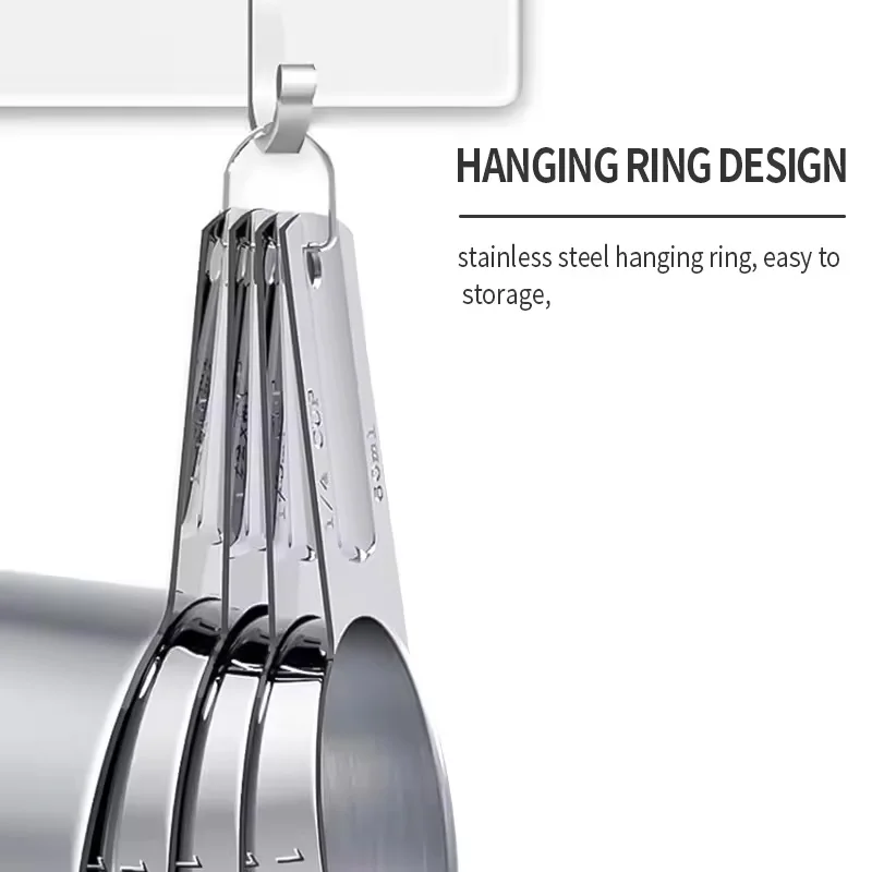 roestvrijstalen maatbeker en lepel Theelepel meetinstrumenten voor koken en bakken - Image 6