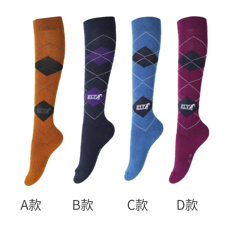 ELT Equestrian Socks Riding Socks Children's Equestrian Long Socks Equestrian Socks Adult Men and Women 8111034 4