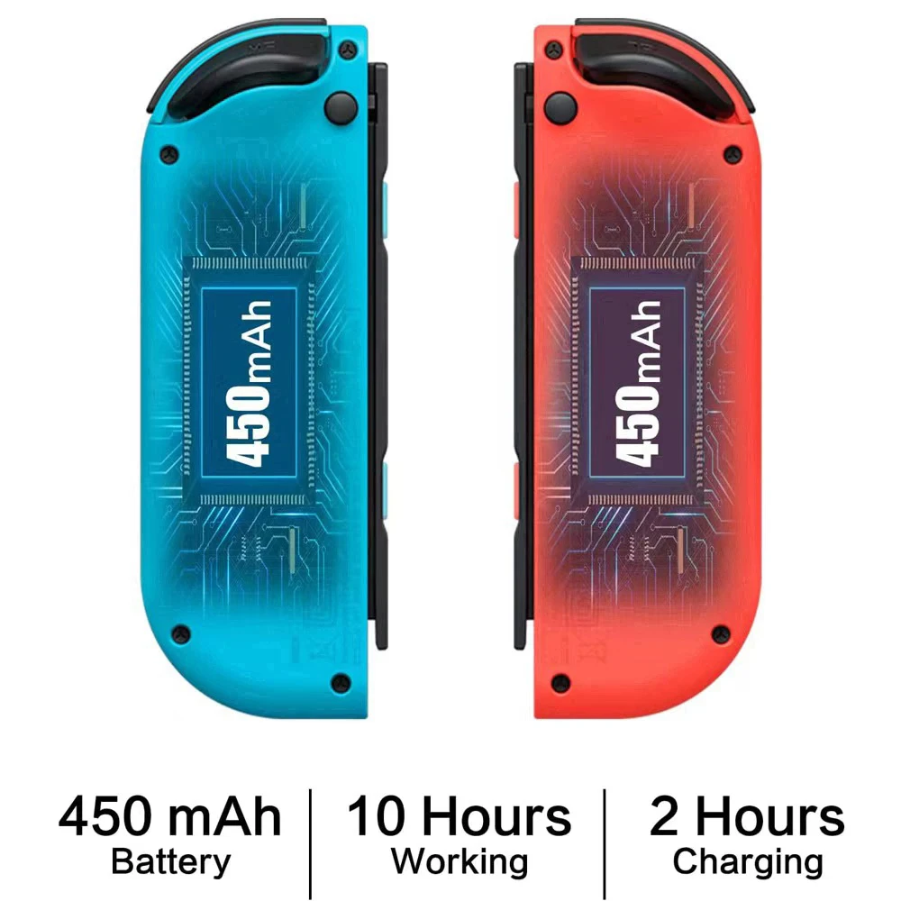 Joy Pad Joycons Gamepad For Nintendo Switch Bluetooth Wireless Controller Joystick With Trubo Video Game Consoles_voghion.com