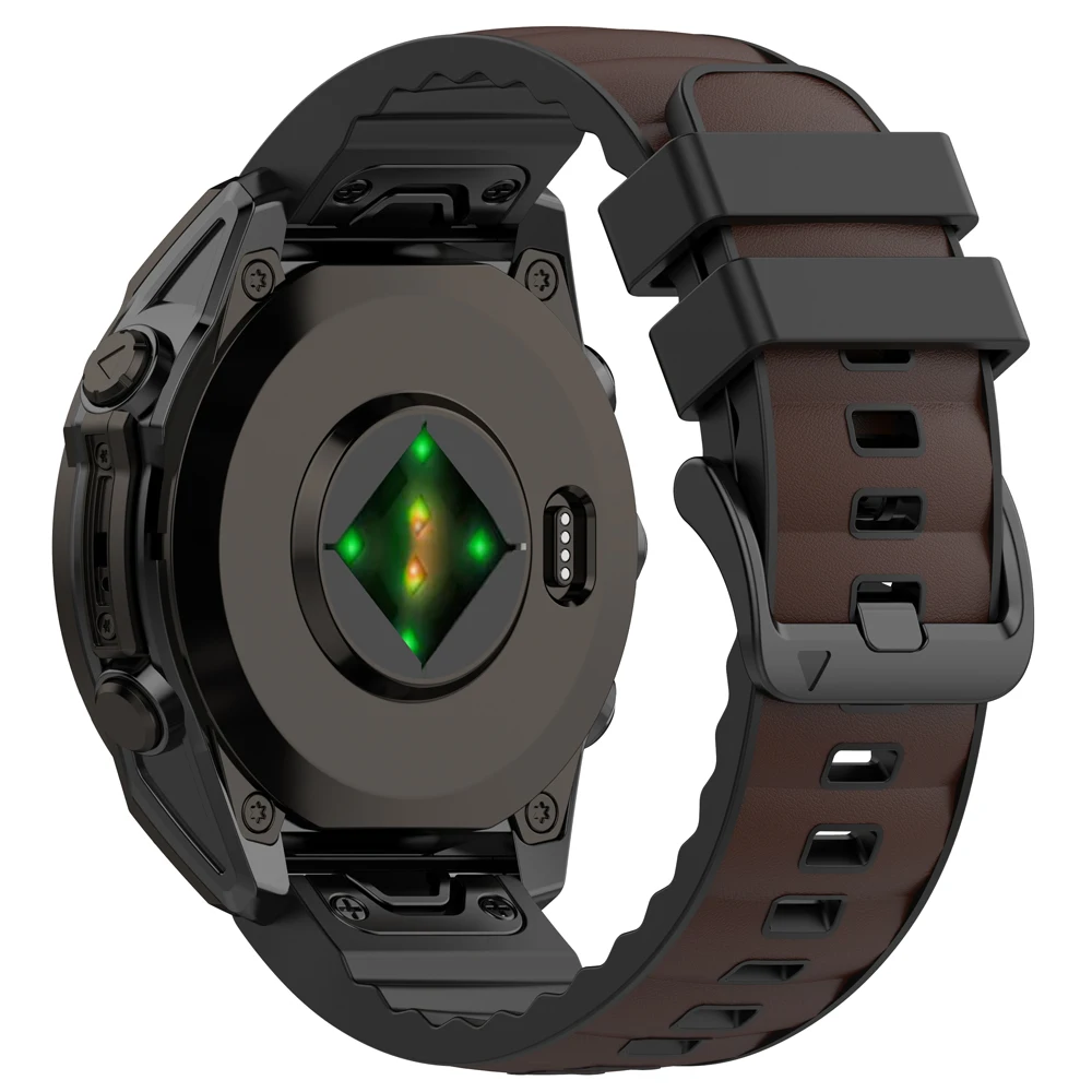 Premium Silicone Leather Quickfit Strap Bracelet