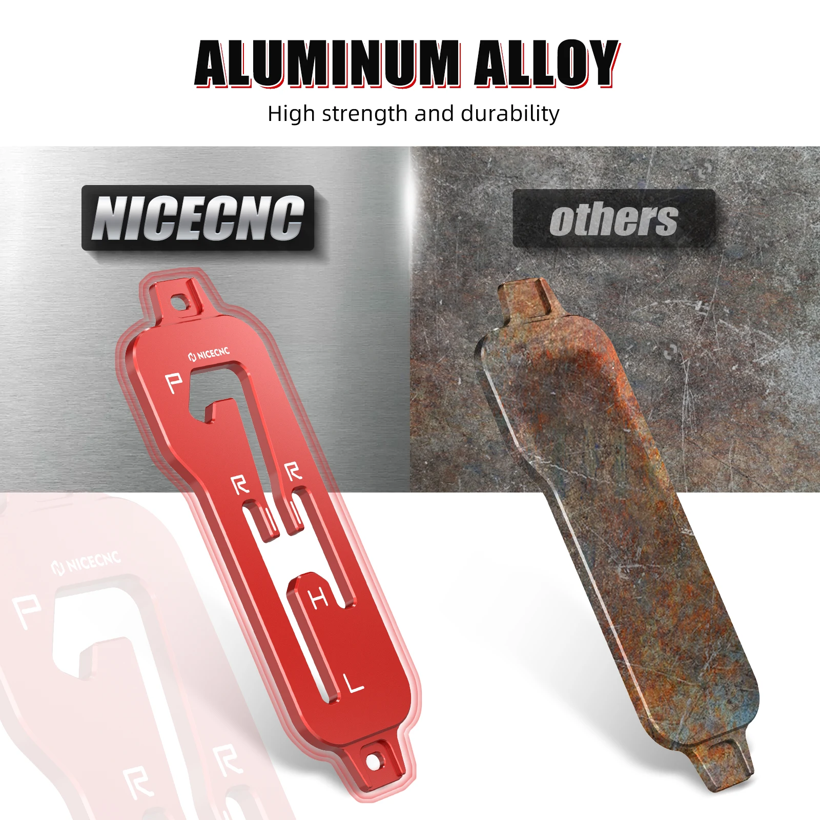 ATV Shift Gate Aluminium Schalthebelverkleidung für Honda Talon 1000R SXS10S2R 2019–2022 2024 Talon 1000X SXS10S2X 2019–2022 2021 – Detail 4