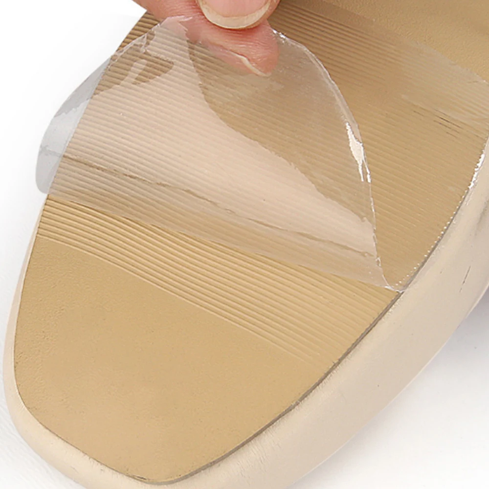 Self-adhesive Clear Shoes Sole Protector Sticker for High Heels Sneaker Bottom Shoe Store Special Dust-proof Sole Film Tape