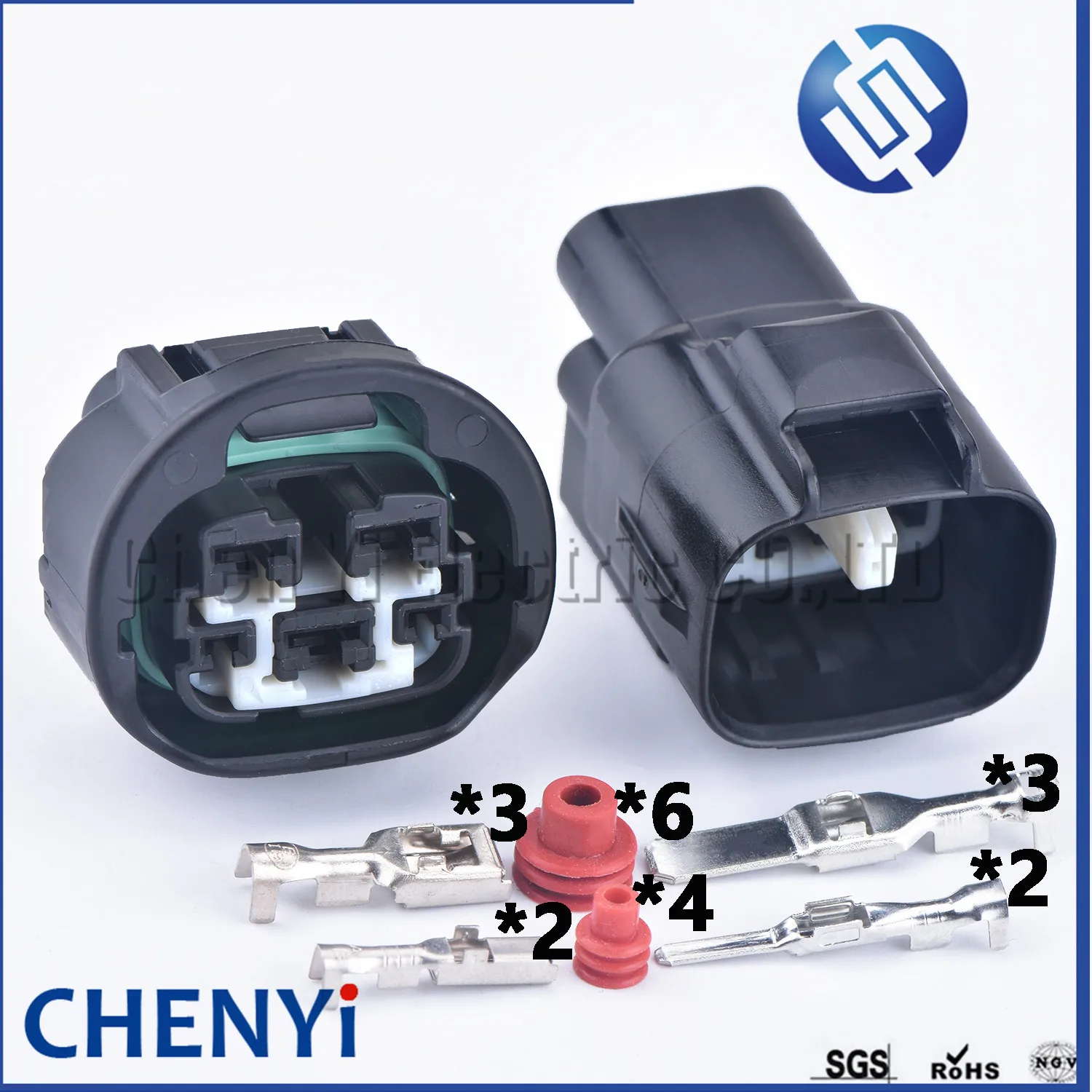 Plugue Impermeável do Conector do Automóvel de Pinos 7283735030 9098011413 90980-11412 7282-7350-30 para a Caixa do Fusível do Chassi de Toyota Supra tt