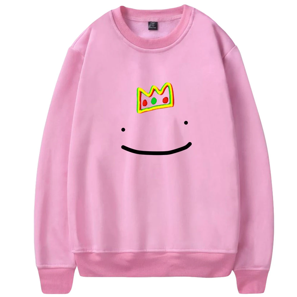 

Спортивный костюм Ranboo Merch для мужчин и женщин, свитшот с круглым вырезом, модная уличная одежда в стиле Харадзюку