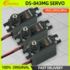 1/2/4PCS Corona DS843MG Digital Servo High Torque Metal Gear 4.8kg/0.10sec/8.5g For RC Control Airplane Helicopter Car Robot 1