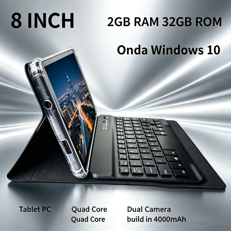 8 INCH Q1 8GB RAM 128GB ROM AR2 Windows 10 Tablet 1280*800 IPS Screen Z8300 Quad Core Intel HD Graphic Dual Cameras