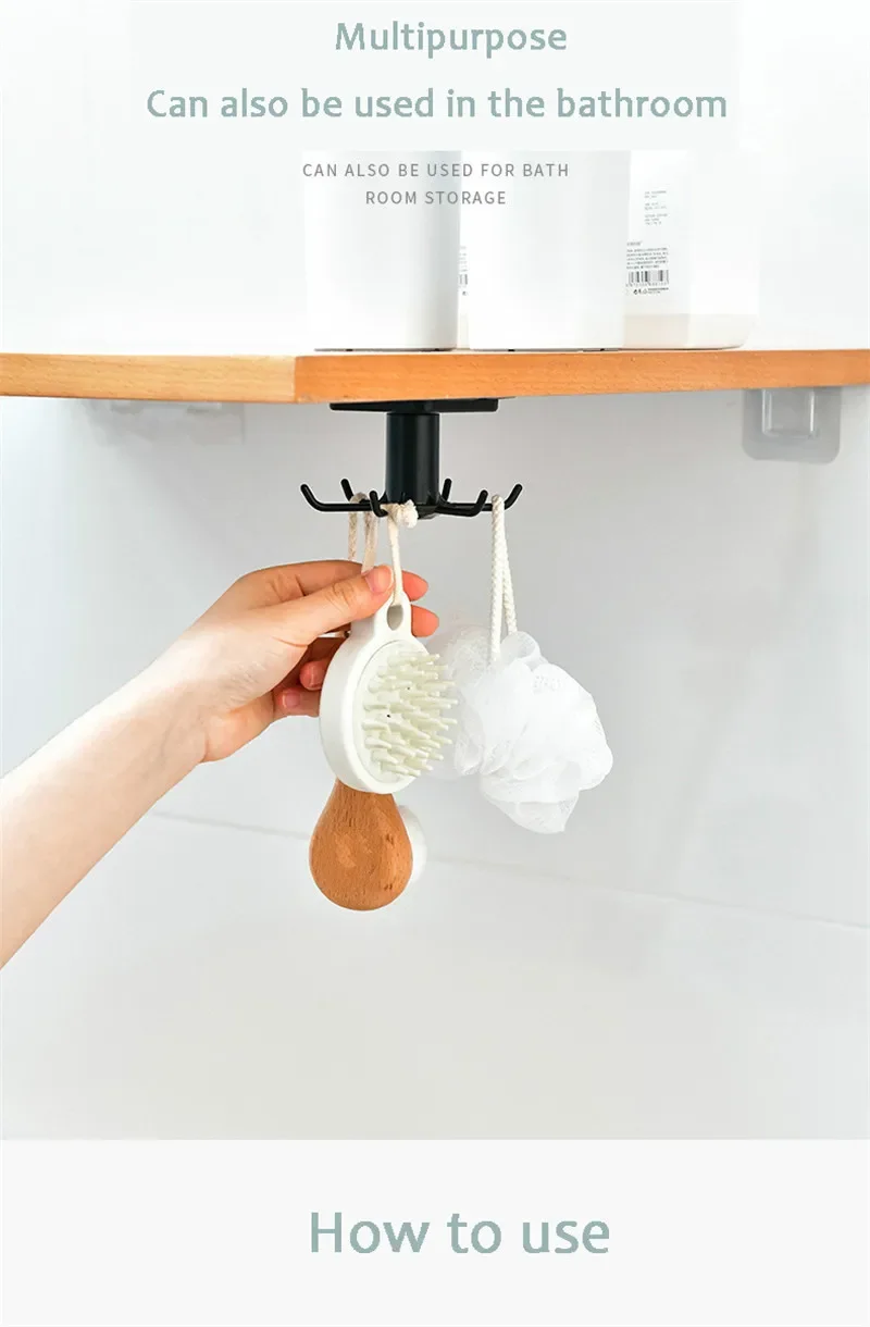 Description Picture 5 of itemkitchen hook organizer bathroom hanger wall dish drying rack holder for lid cooking accessories Cupboard storage Cabinet shelf