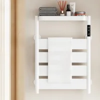 ราวแขวนผ้าเช็ดตัวไฟฟ้าในห้องน้ำ พร้อมหน้าจอดิจิตอล กันน้ำ อุ่นผ้าเช็ดตัว อุปกรณ์ในห้องน้ำ 3