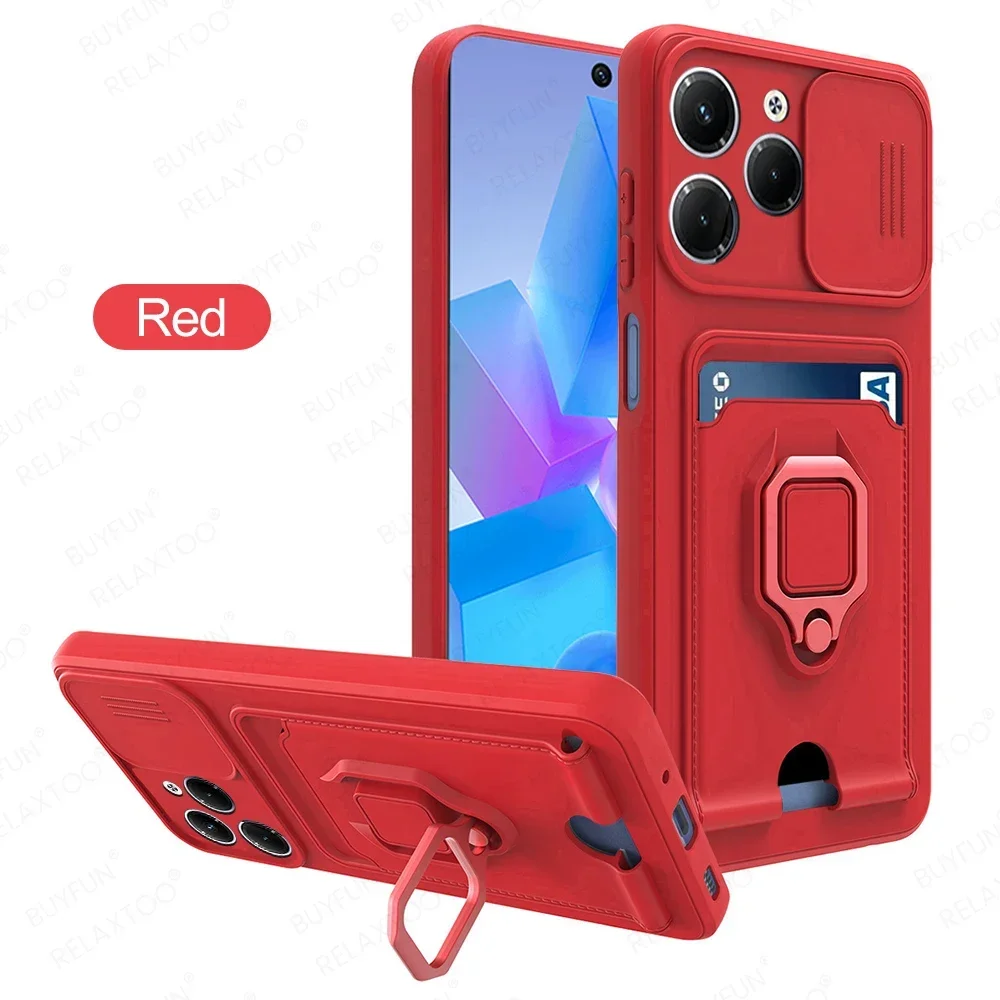 BAILI Cover per Infinix Hot 40i 4G/X6528B, Cavalletto