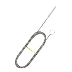 Refrigerator Drain Cleaning Set with Flexible Scrub Brush and Dredging Tool - 2pcs (1.5M)