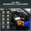 FOXWELL NT650 Elite OBD2 Automotive Scanner SAS A/F OIL EPB BRT TPS 26+ Reset Professional Auto Car Diagnostic Tool OBD2 Scanner 4
