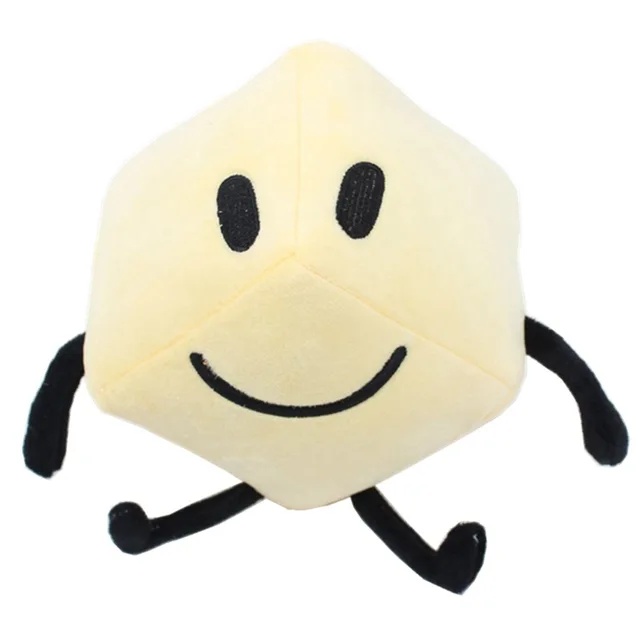 BFDI X handmade plushie, yellow letter X, Battle for Dream Island (BFB)  inspired