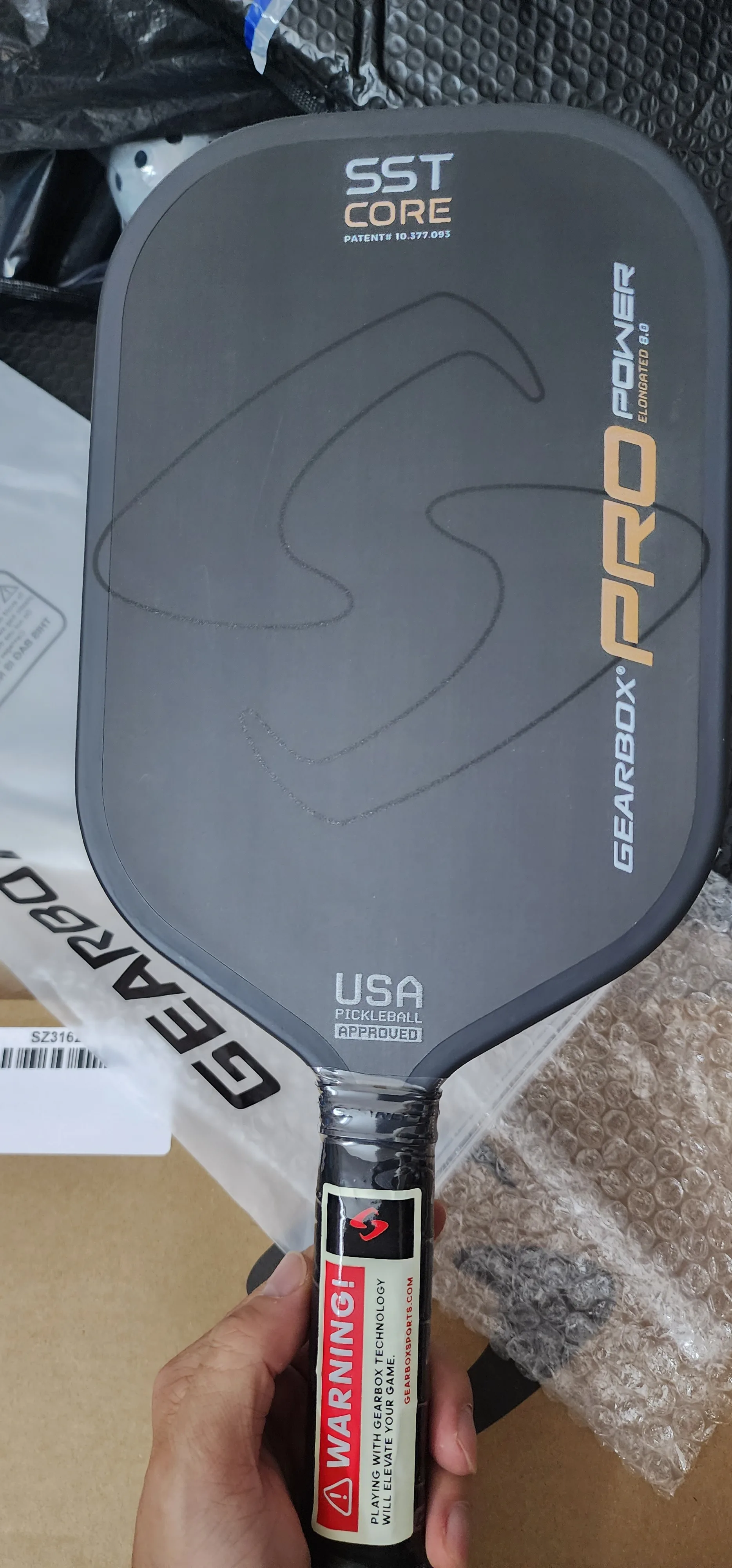 Pickleball Paddles Set VANGUARD Power Air-Invikta 14MM Pickleball Paddle Carbon Fiber Friction Surface Honeycomb Core Large Sweet Spot USAPA