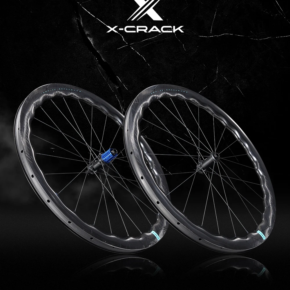 Ryet Gravel-X Carbon Wheelset 1195g Disc Brake Bike Rims 36T