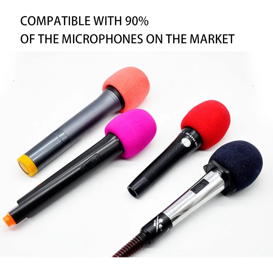 Microphone Foam Mic Cover Thicken Professional Studio WindScreen Protective Grill Shield Soft Sponge Microphone Cap