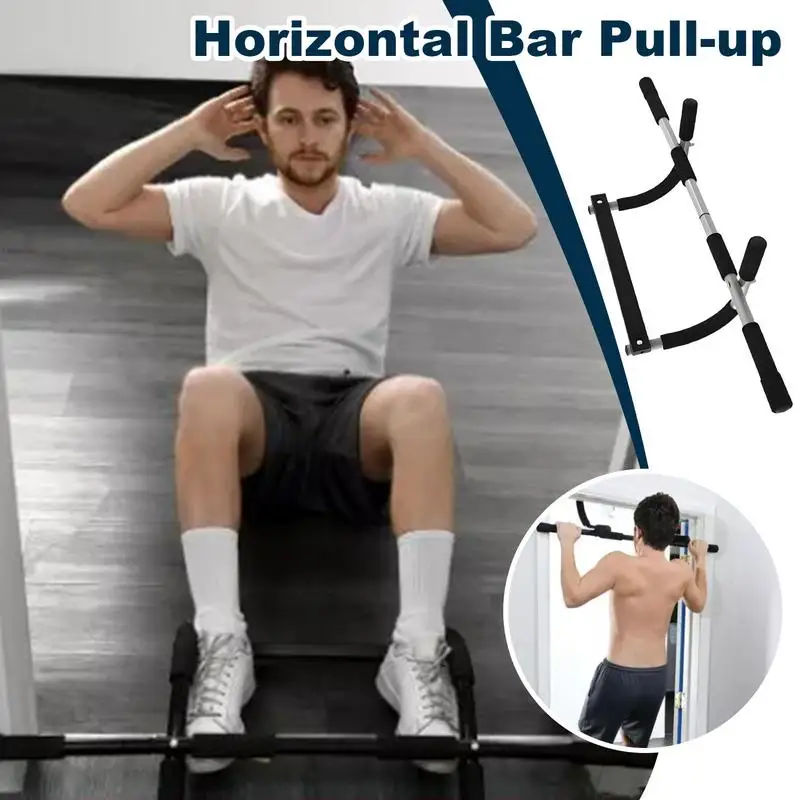 Door Frame Pullup Bar Upper Body Fitness Workout Bar Pull Up Hangable for Home Gym Effective Fitness Trainer Equipment