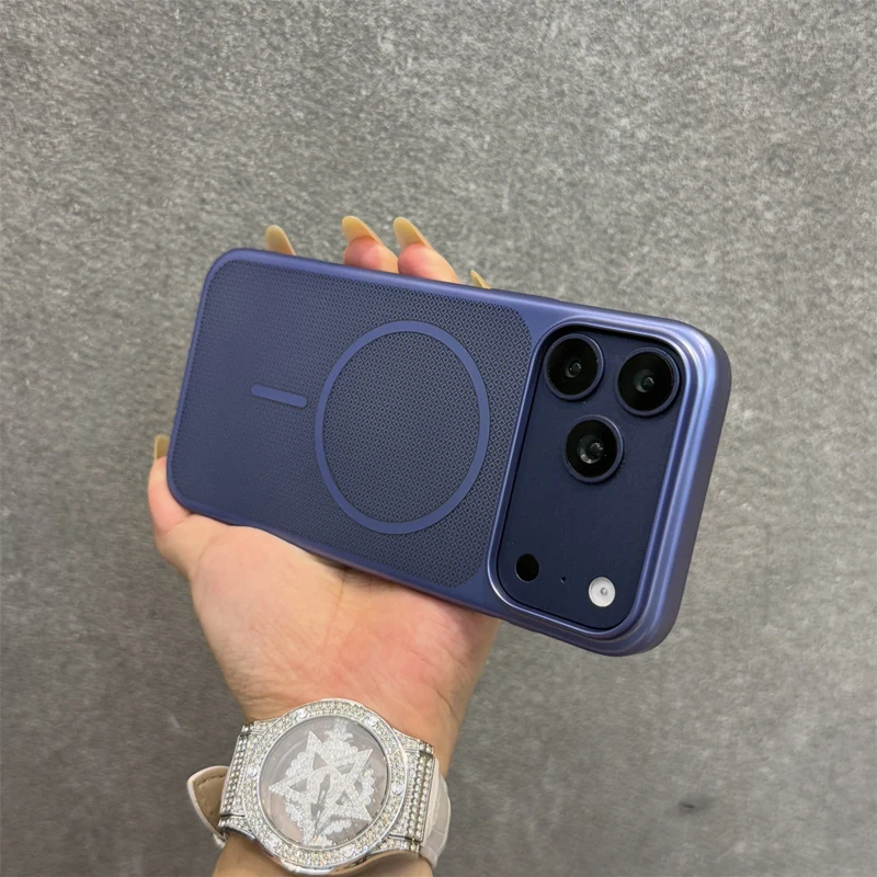 Ultrathin Magnetic Translucent Matte Phone Case with Wireless Charging Capability