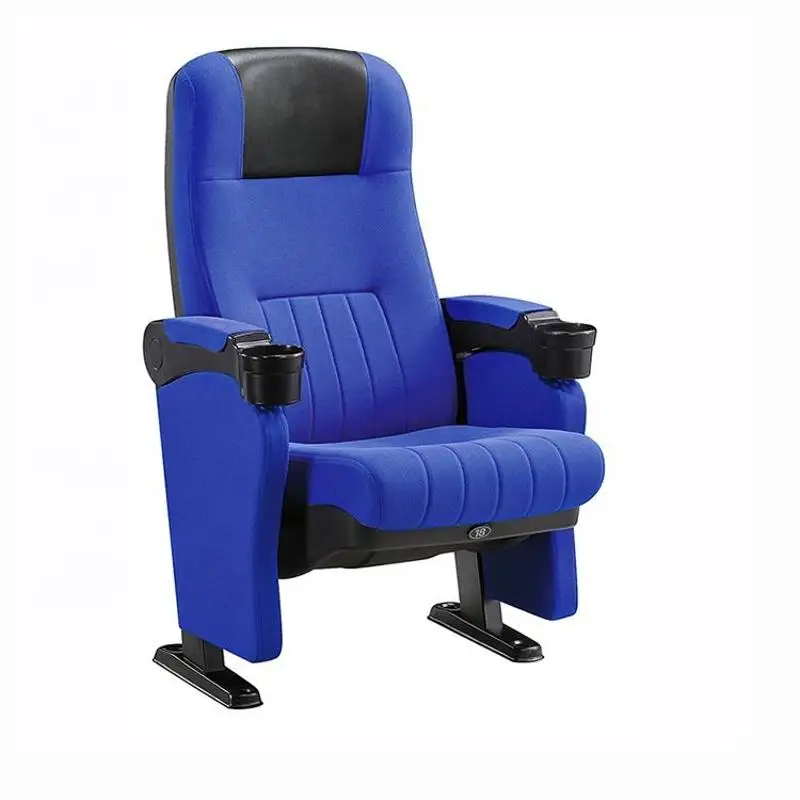 Free Design Theater Furniture Modern Folding VIP Cinema Chairs Theater Seats With Cup Holder