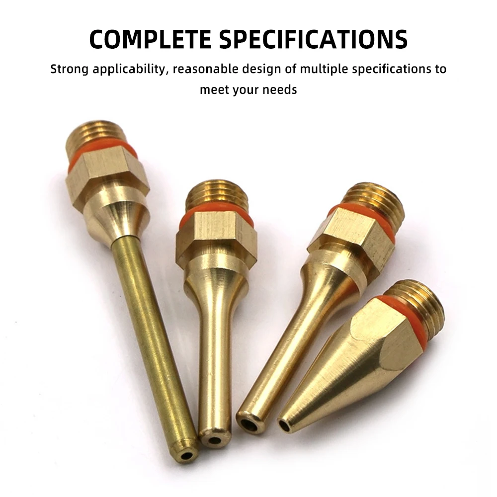 Pure Copper Hot Melt Glue Gun Nozzle 2.0x70mm 3.0x50mm 2.0x50mm Long Short Small-bore Large Diameter