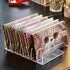 Eye shadow tray storage rack Transparent powder box Desktop drawer Compartment color cosmetics shelf 4