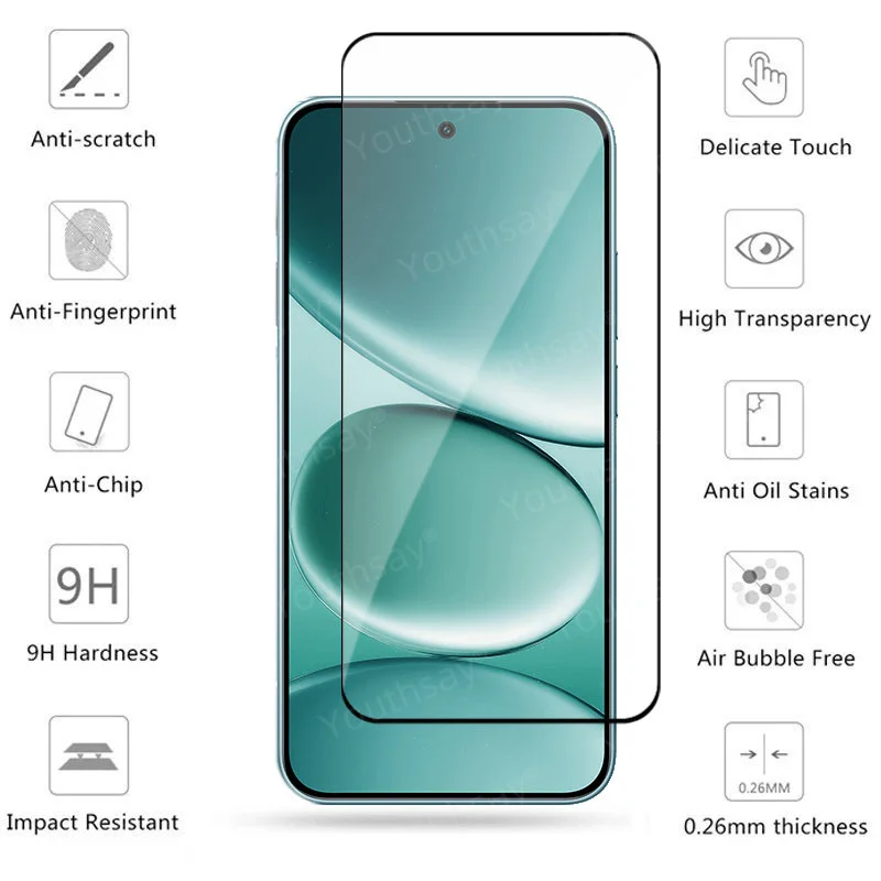 6in1 Glas Für Redmi Hinweis 15 Pro 5G Volle Abdeckung Gehärtetes Glas Redmi Hinweis 15 Pro Screen Protector objektiv Film Redmi Hinweis 15 Pro – Detail 2