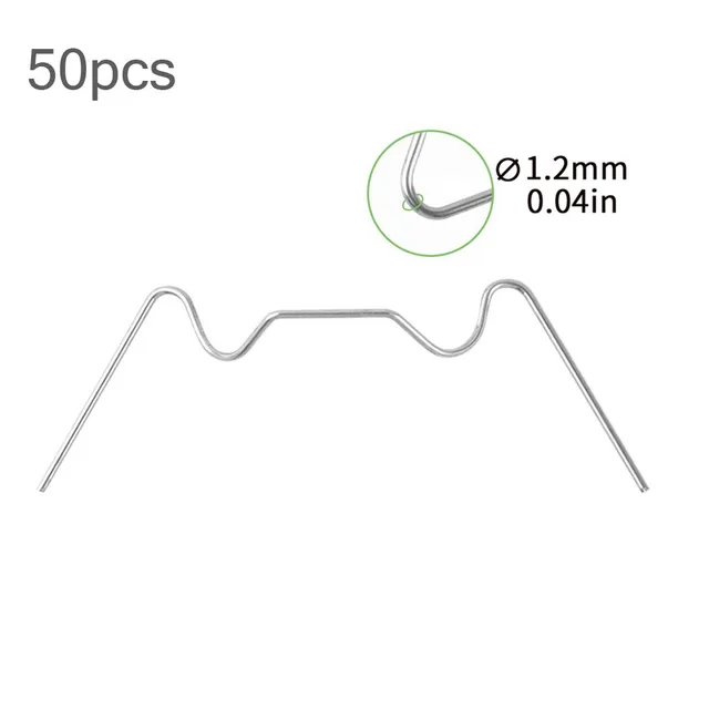 25/50 db Üvegházhatású Üvegezés Klipek W-Típusú Üvegklipek Üvegrugó Huzal Rozsdamentes Acél Klip Rögzítő Bilincs - Image 2