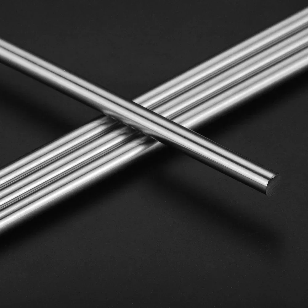 Linear Shaft Rod 2pcs 6mm 8mm 10mm 12mm 16mm 20mm 25mm 8 400mm Linear Shaft 3d Printer Parts 8mm 400mm Cylinder Chrome Plated Liner Rods Axis
