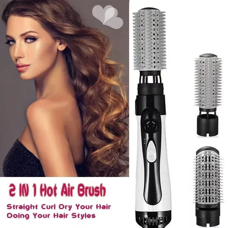 Multi-Functional Electric Hair Dryer Comb Negative Ion Straight Hairdryer Non-Damaging Blow Dryer Household Appliance From China
