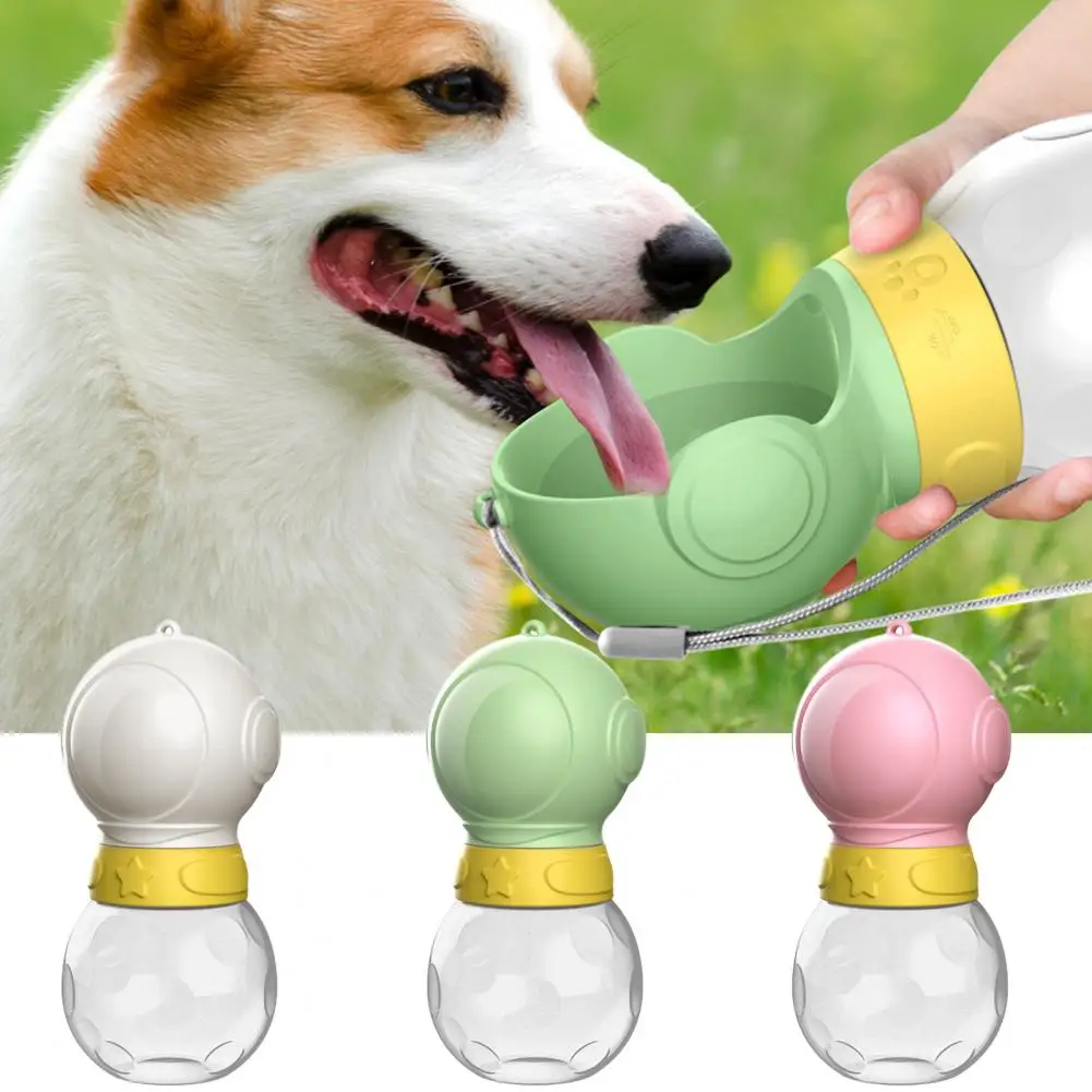 380MLPetWaterBottleSafeGoodSealingLeakproofFoldable