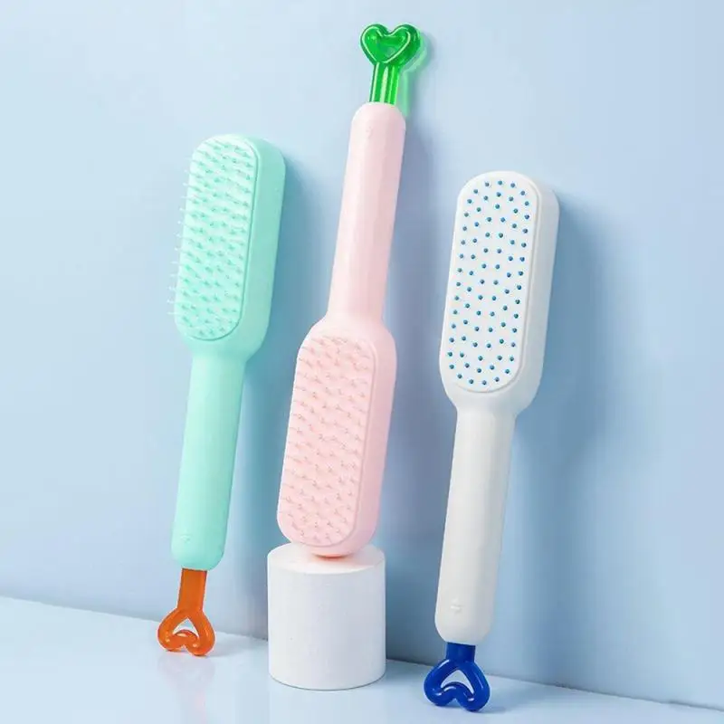 

Новая Выдвижная расческа предотвращает запутывание волос Новая Автоматическая Чистящая искусственная Роскошная расческа