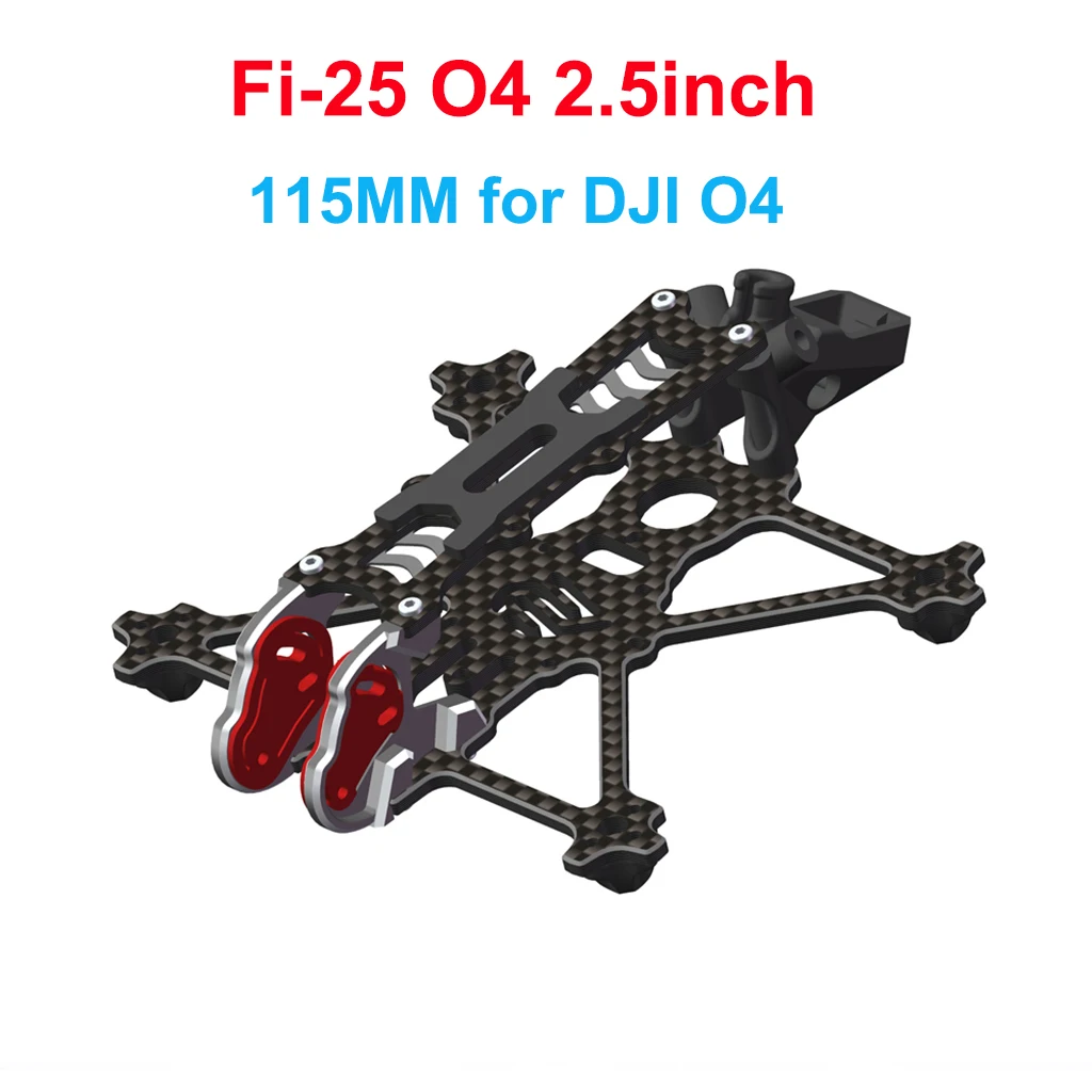 2 zoll/2,5 Zoll/3 Zoll Zahnstocher Rahmen Kit für RC FPV Racing Drone Quadcopter für DJI O4/O4 Air Unit Kamera 1103 Bürstenlosen Motor – Detail 33