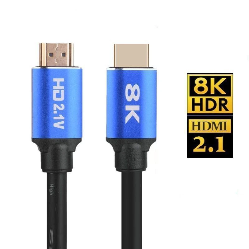 HDMI 2.1 Cable 8K 60Hz 5M 16.5ft UHD 8K High Speed HDMI 3D 48Gbps 4320P Cable