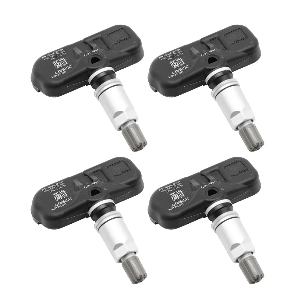 

Датчик давления в шинах TPMS 426070E011 4260733011 4260733021 черный + серебристый пластик + металл для Prius для Scion