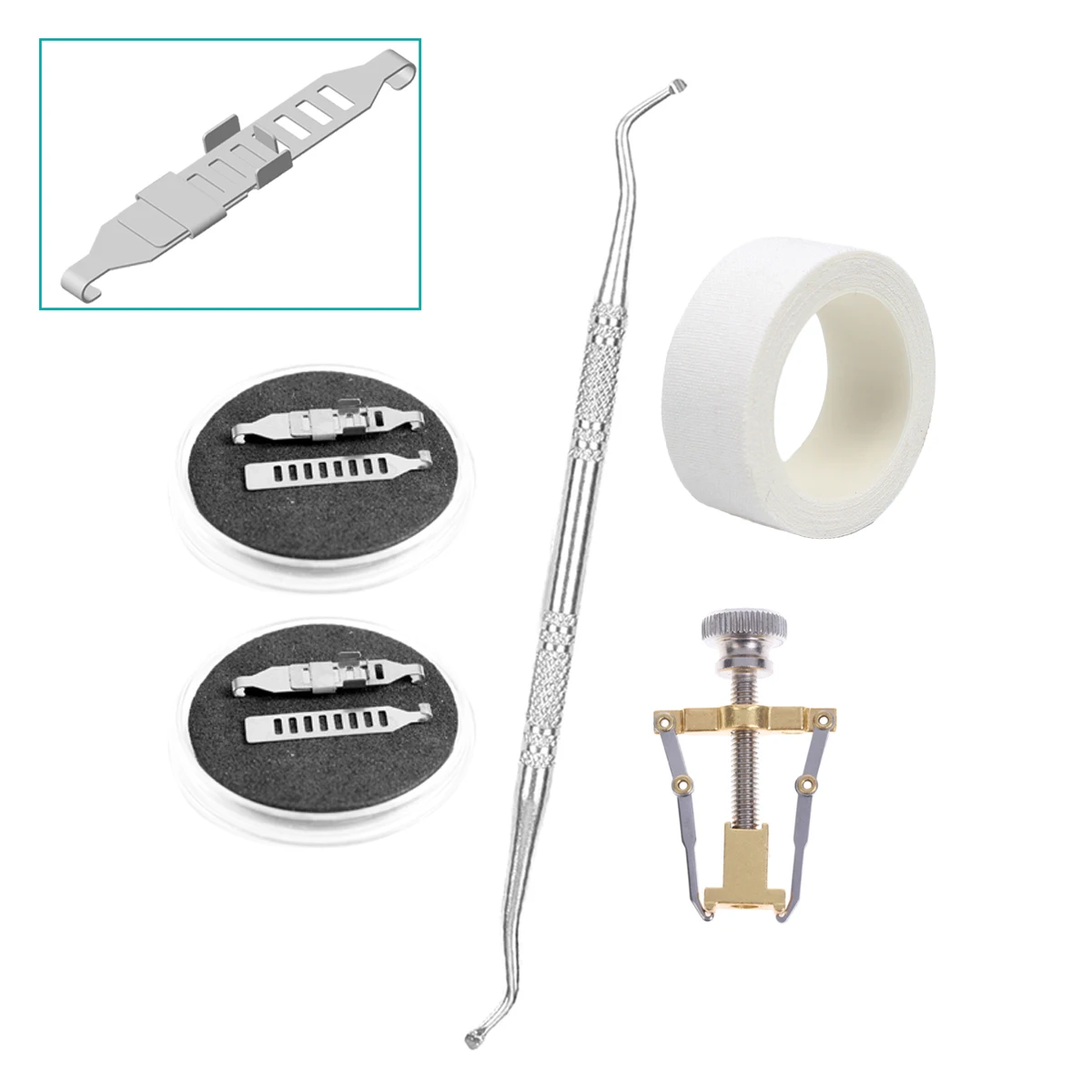 Ingrown Toenail Corrector Tools Pedicure Recover Embed Toe Nail Treatment With Cotton Tape Tools