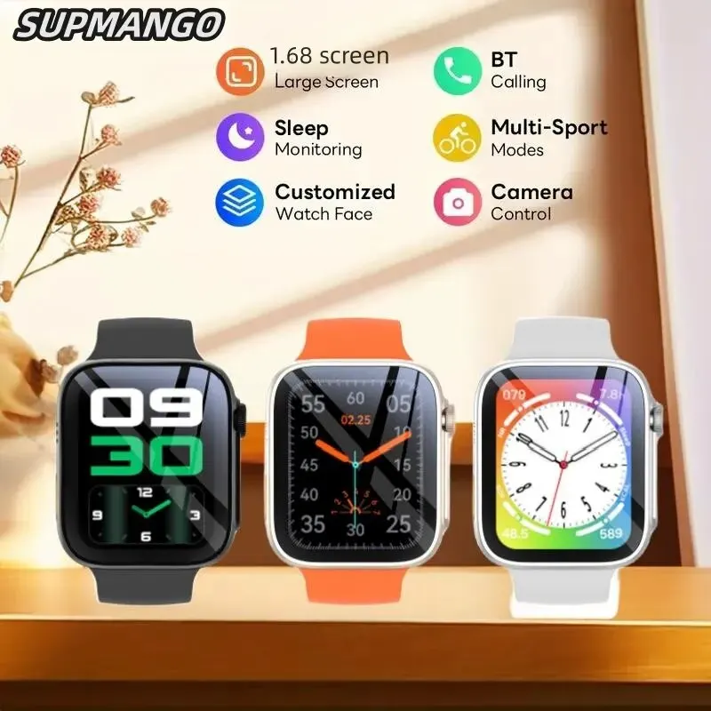 Smart Watch T88K LCD Display 1.68 Men Women Waterproof Fashion Trend