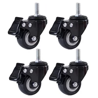 Universal Wheel Swivel Casters Heavy Duty Casters Threaded Stem Casters Locking Industrial Casters Swivel Casters For Carts 1