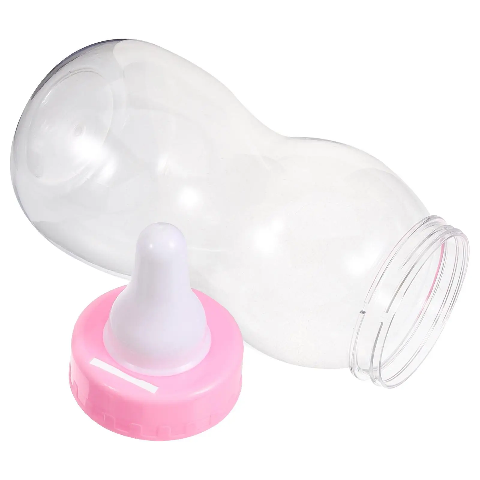 Pink Milk Bottle Saving Pot Piggy Bank For Kids Money Box Decor Container Boys Girls Home Accessories Storage Vase