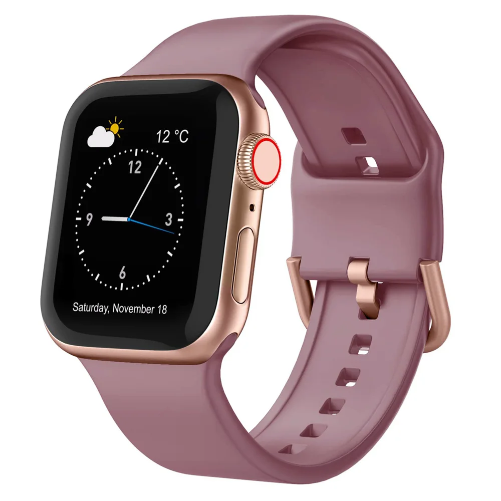 รูปสินค้า สายซิลิโคนสปอร์ตสำหรับ Apple Watch หลายขนาด