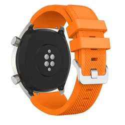 Premium Smart Watchband Strap - Stylish Replacement Wristband Bracelet Accessory for Huawei Watch 2 pro (Orange)