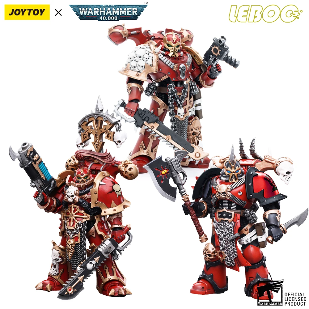 

[В наличии] экшн-фигурки JoyToy Warhammer 40k 1/18, Игрушечная модель Mecha, серия хаоса, космоса, морской пехоты, бесплатная доставка