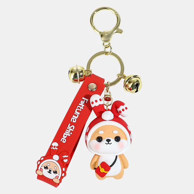 NOLITOY 2pcs Year of The Rabbit Keychain Backpack Animal Keychain Fortune  Charm Pendant Rabbit Pendant Keyrings Lucky Charm Keychain Cute Keychains  for Women Festive Pvc Miss Small Gift at  Women's Clothing