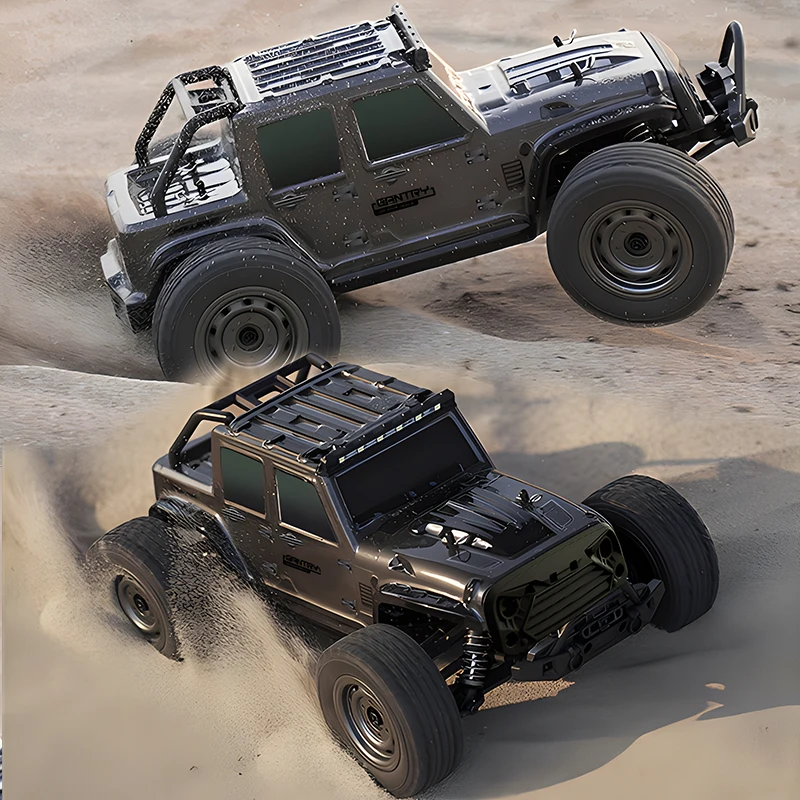 BGTOY 50km/H RC Car 16101 High Speed Off Road 4WD With LED Headlight Waterproof Remote Control Car Truck For Kids Adults Gifts 4