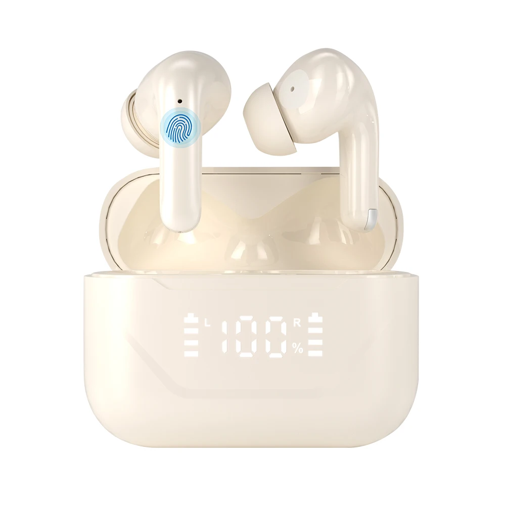 Smart AI Real-time Two-Way Earbuds Long Battery Life 144 Languages Translation Earphones ANC Noise Canceling for Android and iOS