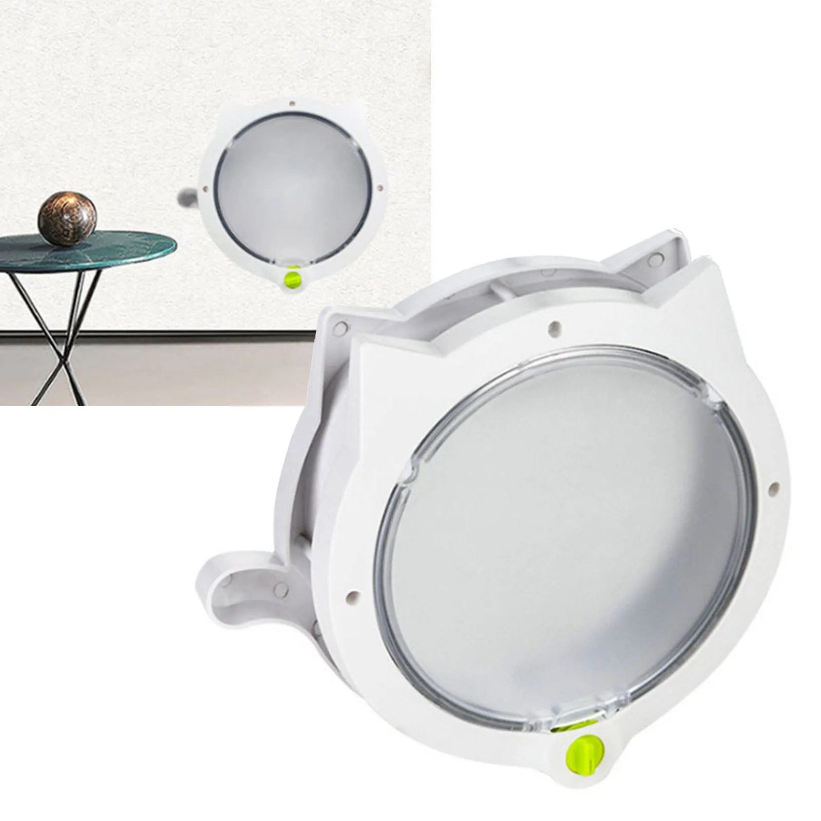 Cat Door Pet Door Cat Flap Door Cute Magnetic 4 Locking Modes Plastic Automatic for Interior Exterior Doors