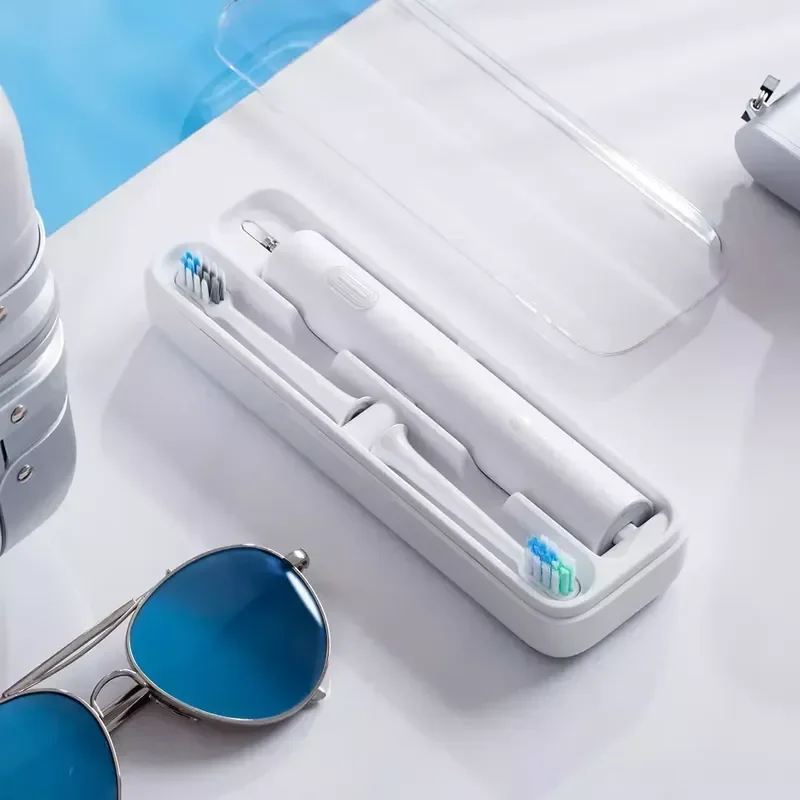 Dr.BEI Sonic Electric Toothbrush C1 IPX7 Level Waterproof Wireless Induction Charging 20 Days Standby with 4pcs Toothbrush Head 5